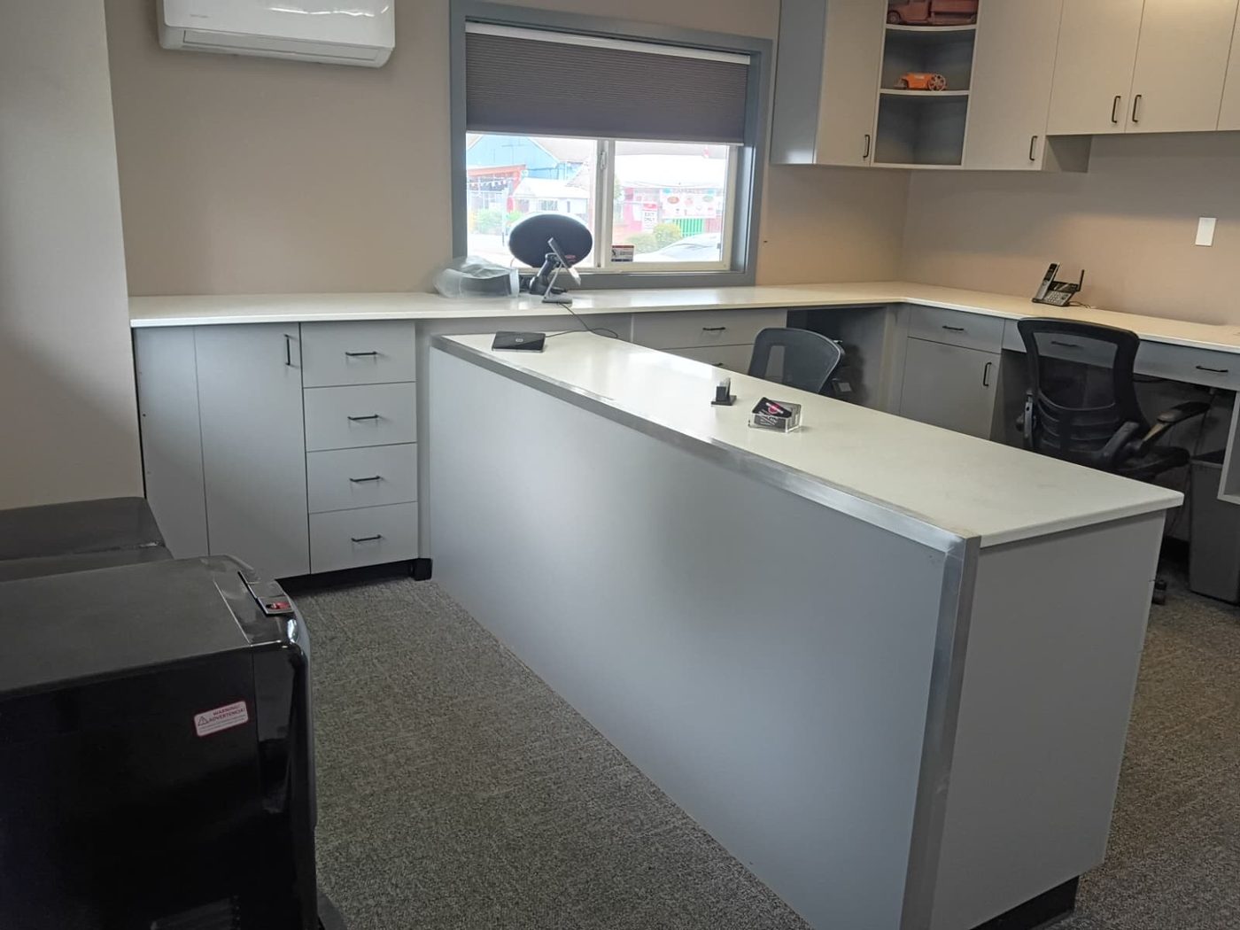 Front office area inside the Hillsboro location
